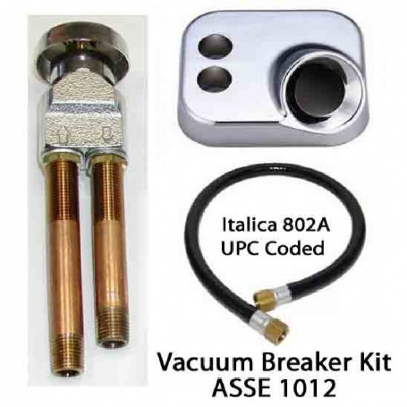 Belvedere 403C Vacuum Breaker Kit Complete With Hose, Receiver Plate
